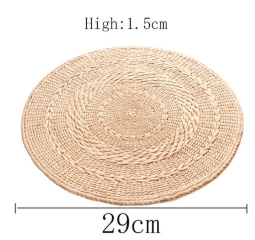 Direct Selling New Style Rural Style Straw Tatami Futon Cushion Meditation Worship Buddha Floor Mat Chair Floor Grass Mat