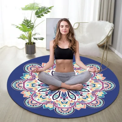 Picnic Rugs 70 Inch Circle Round Table Cloth/Yoga Mat Meditation Wyz23488