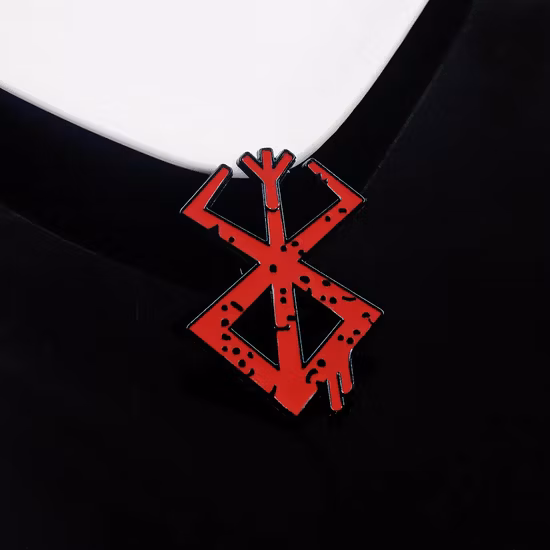 Verpackung Metall Anhänger Emaille Druck Individuelles Logo Großhandel Werbegeschenk Anime Demon Slayer Modedesign Dekoration Halskette